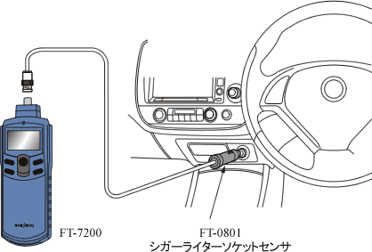 日本小野点烟器插座传感器FT-0801-日本小野