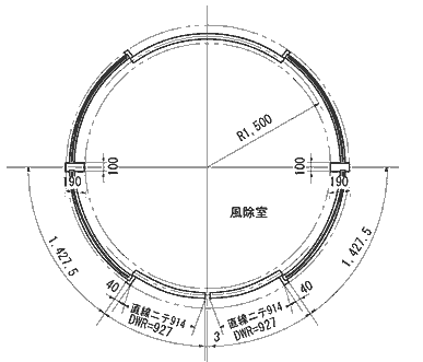 日本北阳圆形滑动式自动门ADC-SX-日本北阳