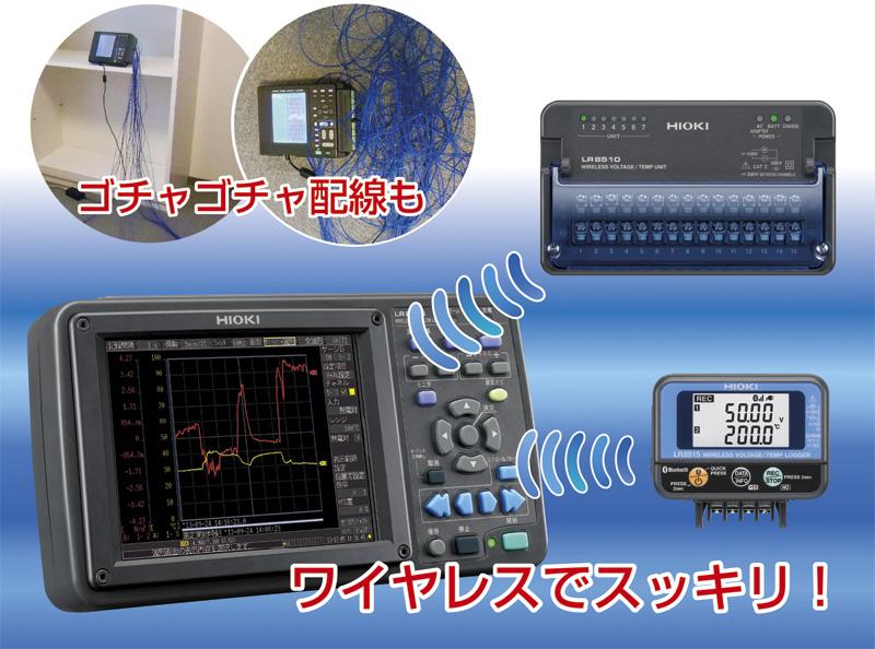 日本日置Hioki无线热流记录仪LR8416-日本日置