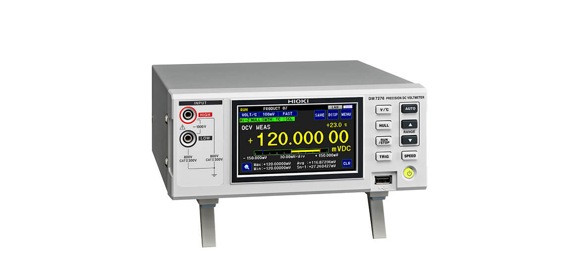 日本日置Hioki直流电压表DM7276-日本日置
