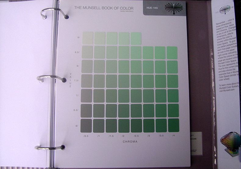 MUNSELL国际标准色卡粉彩色大全半光泽配件M40328B