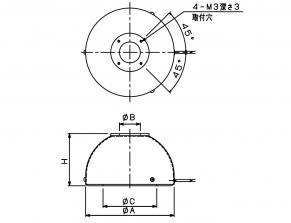 日本光SHOP圆顶照明（反射光）TD-4系列-日本光SHOP