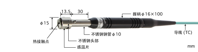 日本安立计器静止表面用温度传感器A系列-日本安立计器