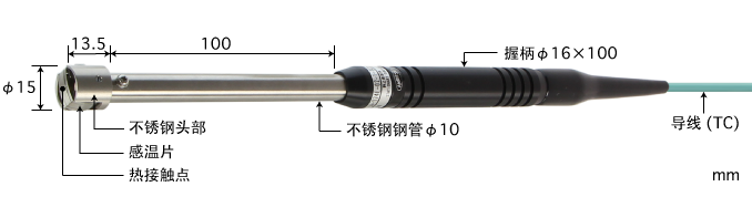 日本安立计器静止表面用温度传感器A系列-日本安立计器