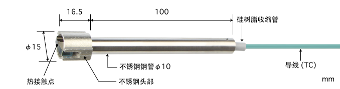 日本安立计器静止表面用温度传感器S系列-日本安立计器