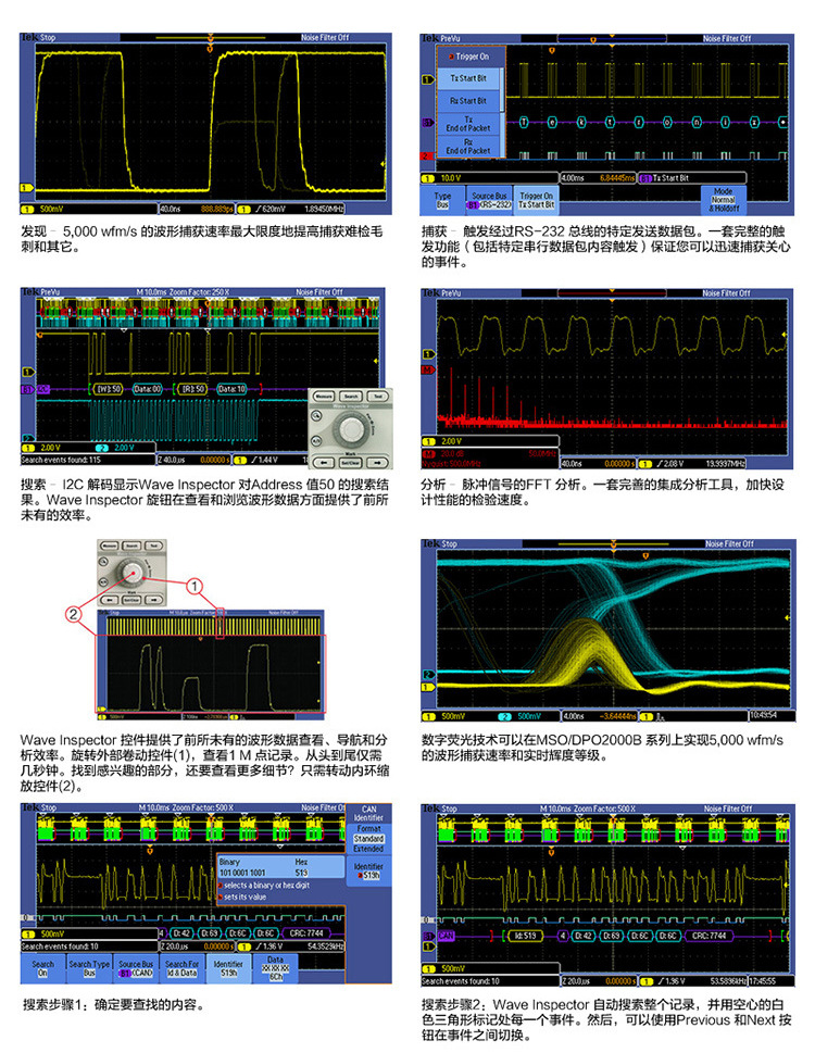 美国泰克混合信号示波器MSO2014B/MSO2022B/MSO2024