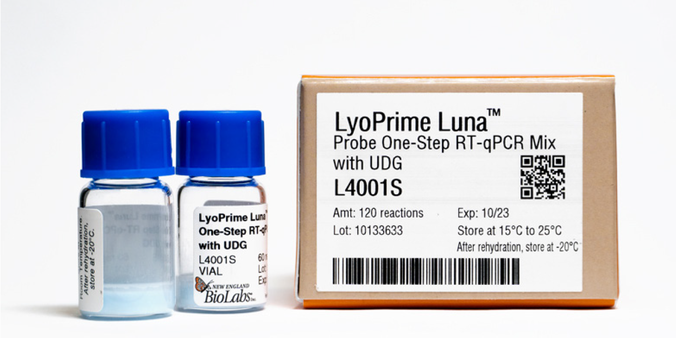 LyoPrime Luna™ Probe One-Step RT-qPCR Mix with UDG |