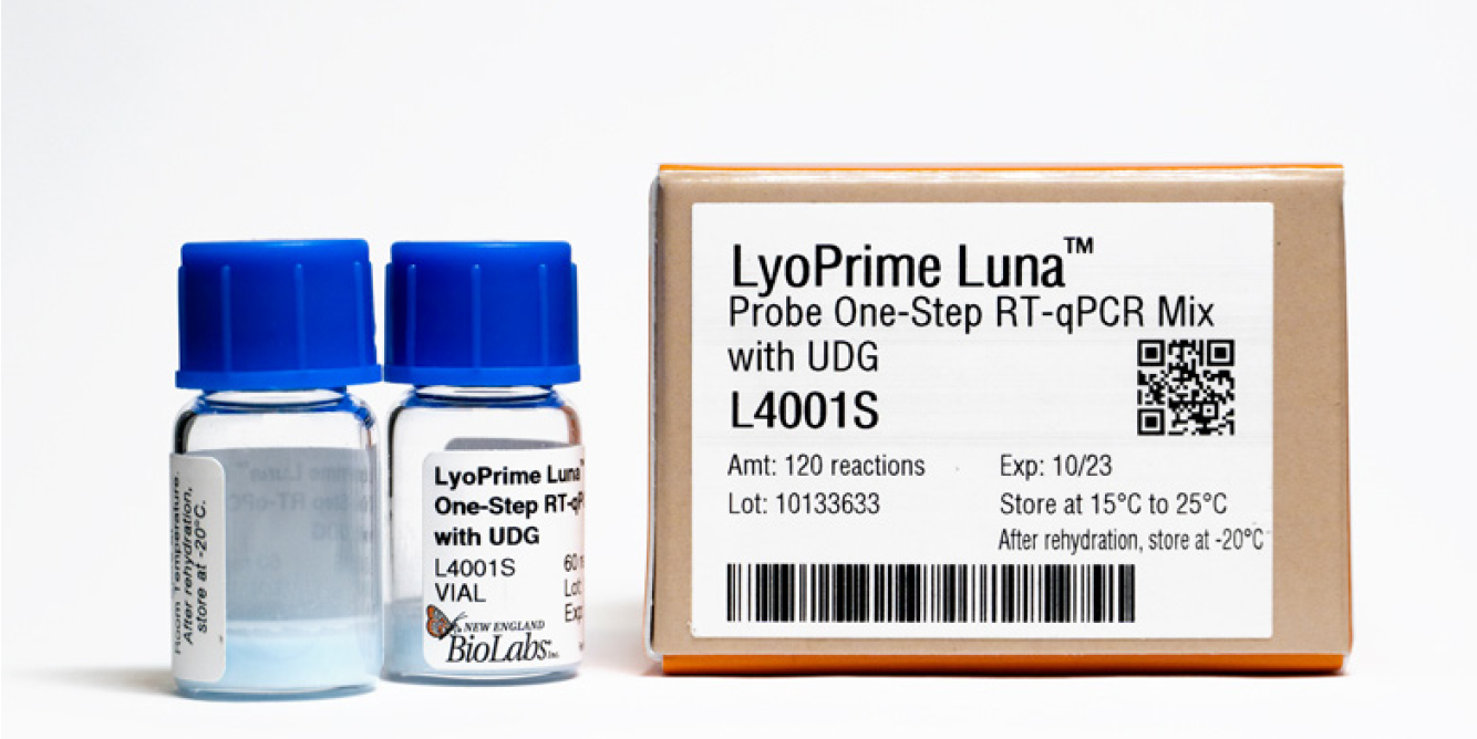 LyoPrime Luna™ Probe One-Step RT-qPCR Mix with UDG | NEB酶试剂 New England Biolabs