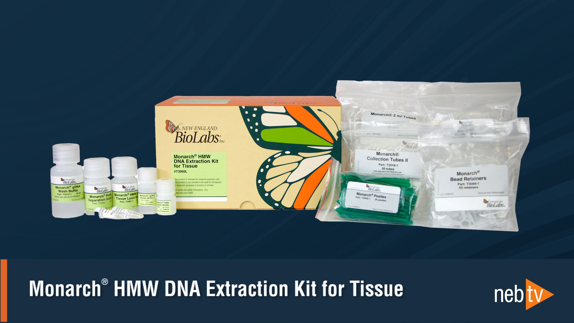 Monarch® HMW DNA Extraction Kit for Tissue |