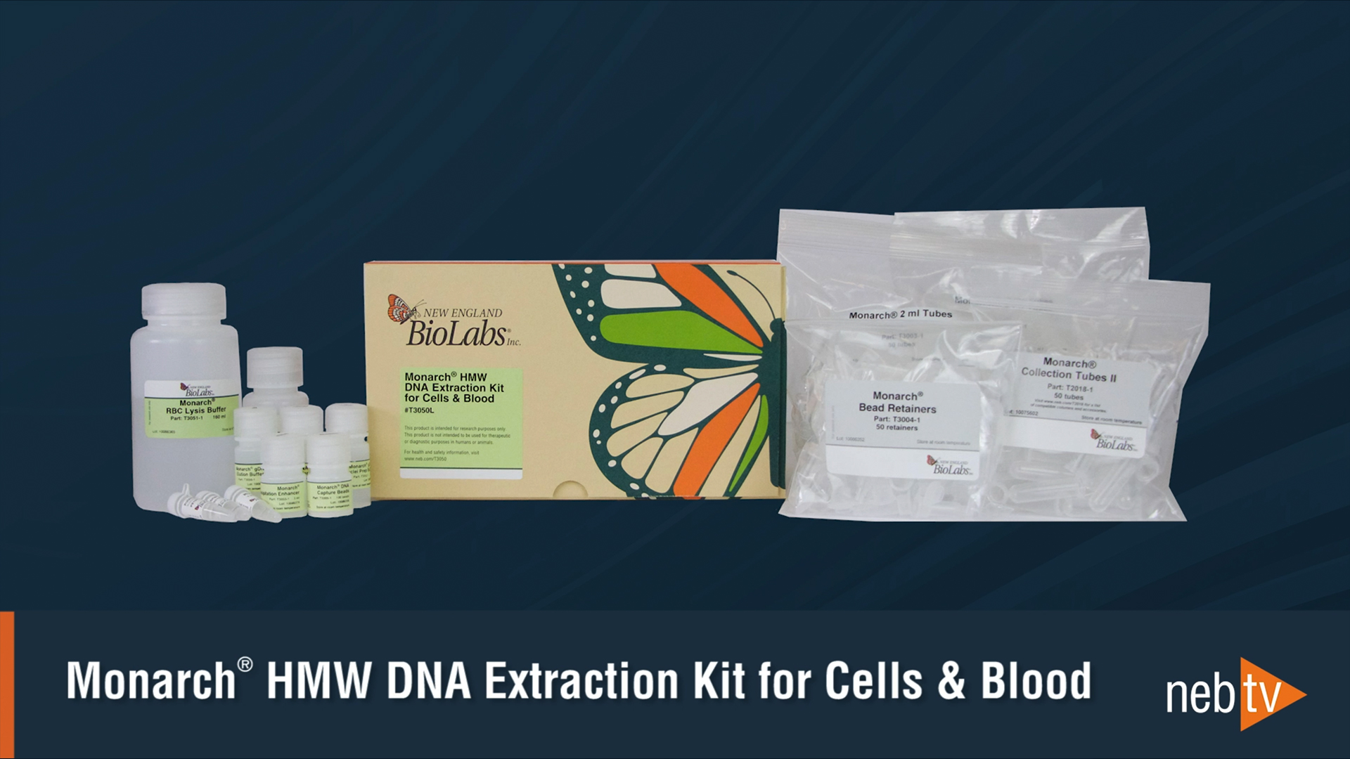Monarch® HMW DNA Extraction Kit for Cells & Blood |