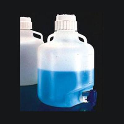 Nalgene耐洁 带放水口大瓶 2318-0130（瓶身LDPE材料，瓶盖和水龙头PP材料）
