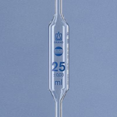 Brand普兰德 胖肚移液管单刻度 BLAUBRAND® AS级 7ml (29709)