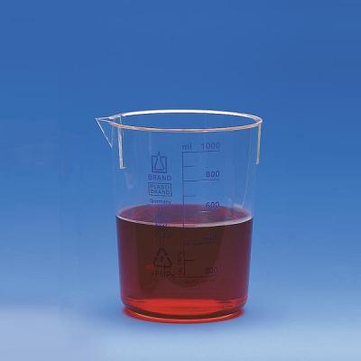 Brand普兰德 烧杯 低型 PMP材质 蓝色刻度 50ml(89328)