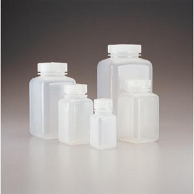 Nalgene耐洁 广口方瓶 2110-0006(瓶身PP材料,瓶盖PP材料)