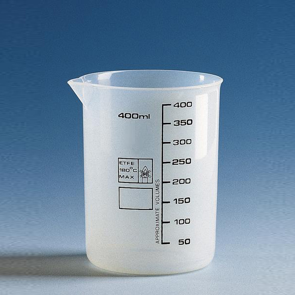 Brand普兰德 烧杯 低型 ETFE材质 400ml （90252）