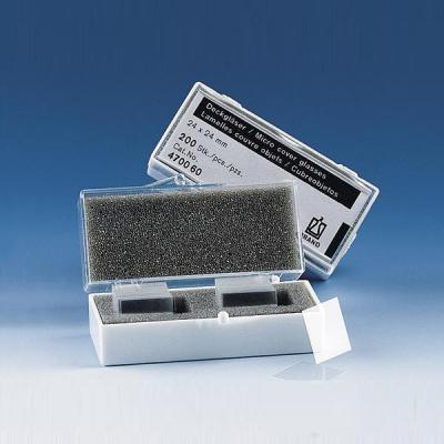 Brand普兰德 盖玻片 适用于载玻片 24 x 24mm (470060)