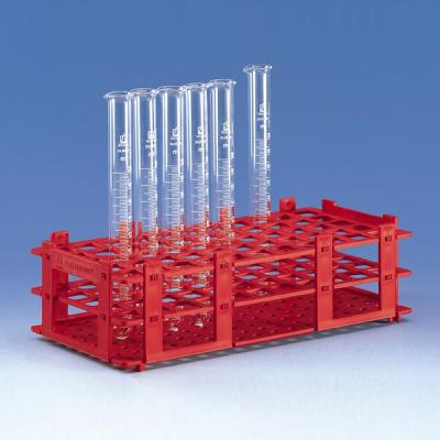 Brand/普兰德 试管架 PP材质30mm红色 (4340042)