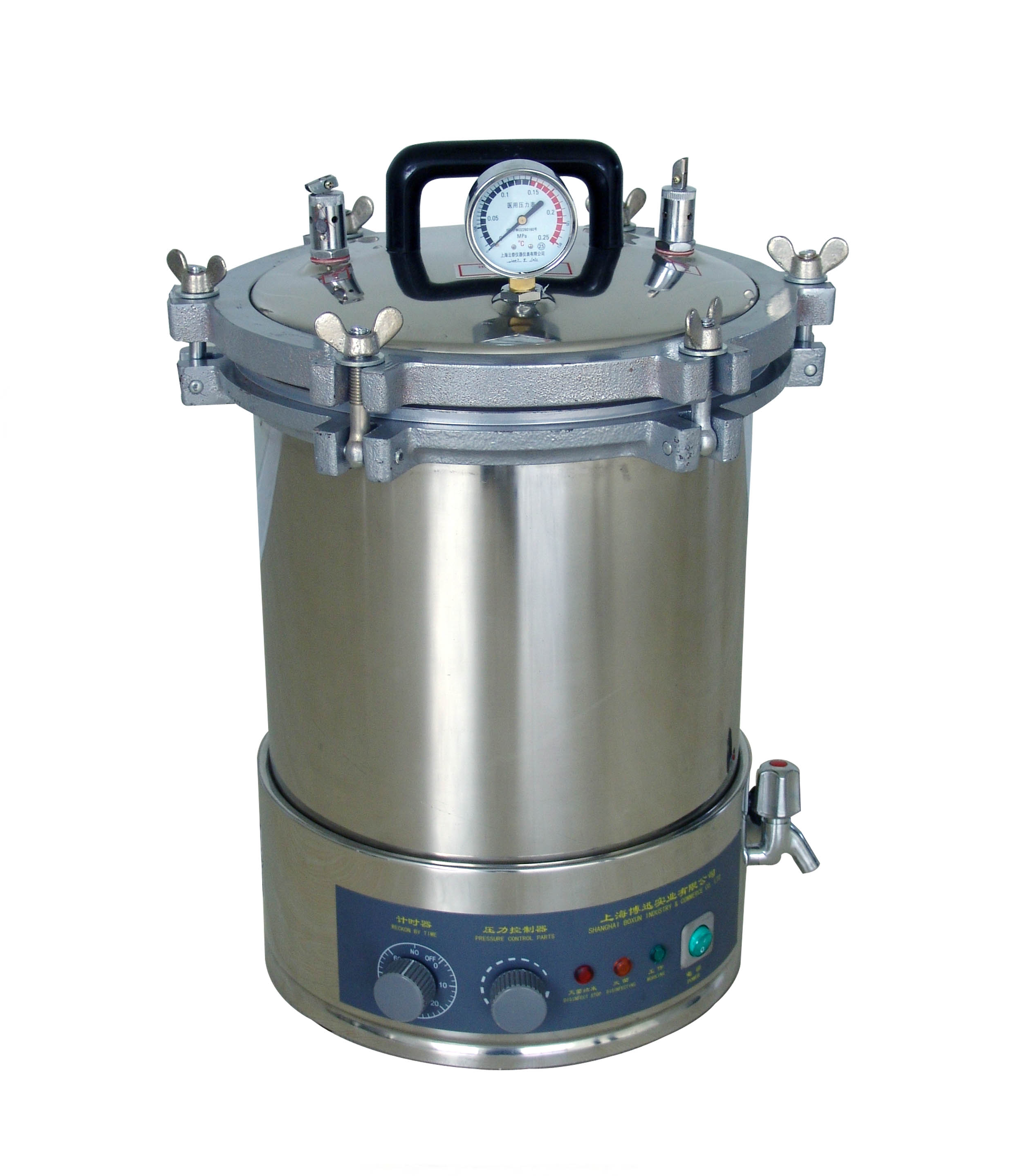 博迅Boxun 自动手提式高压蒸汽灭菌器  YXQ-LS-18SI