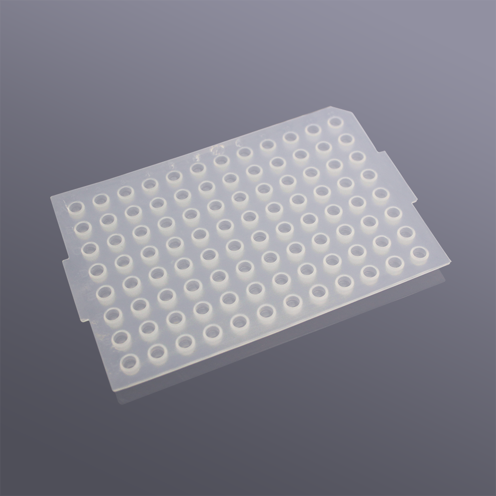96孔PCR板硅胶盖(圆孔)