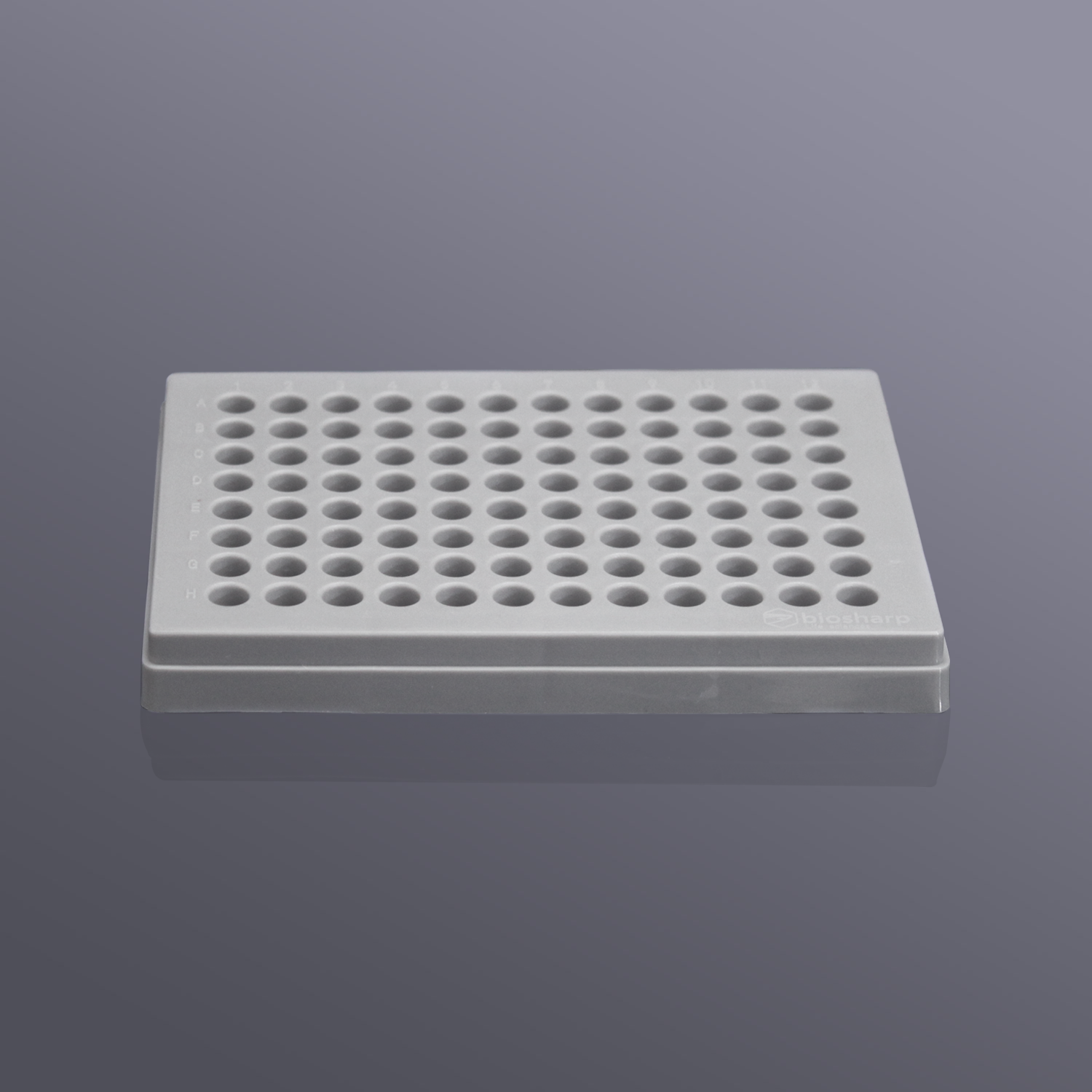 0.2ml薄壁管盒(PC),灰色
