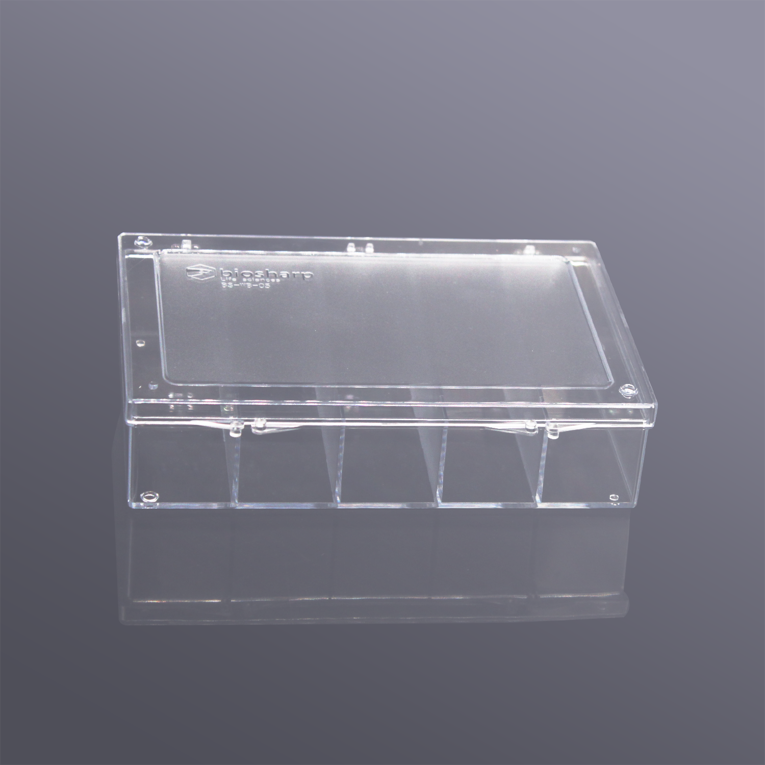 WB洗膜盒/孵育盒PC 5格(14.5*10*3.5cm)