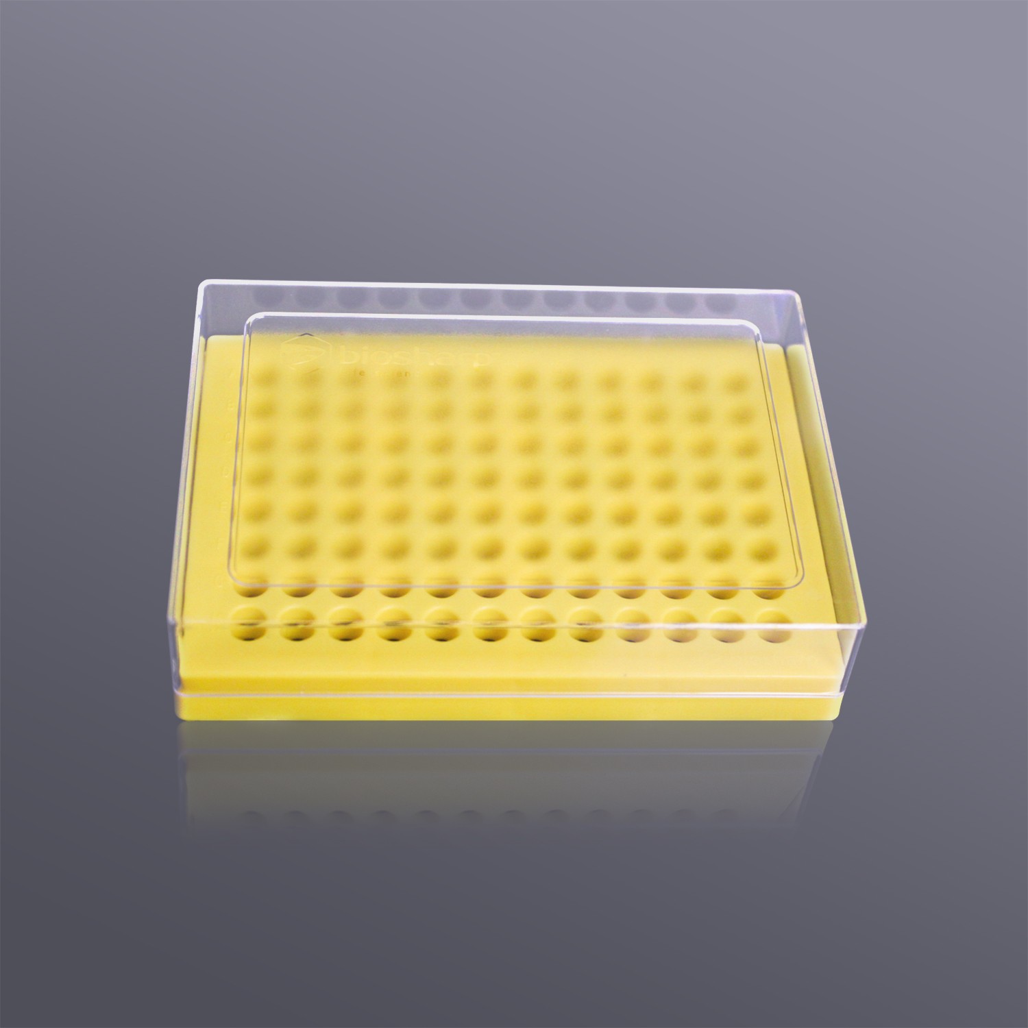0.2ml薄壁管盒(PC),黄色
