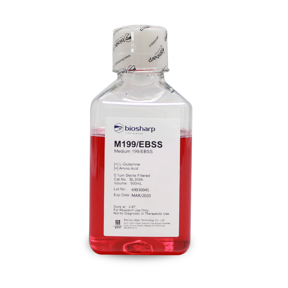M199液体培养基,含酚红,HEPES,不含丙酮酸钠
