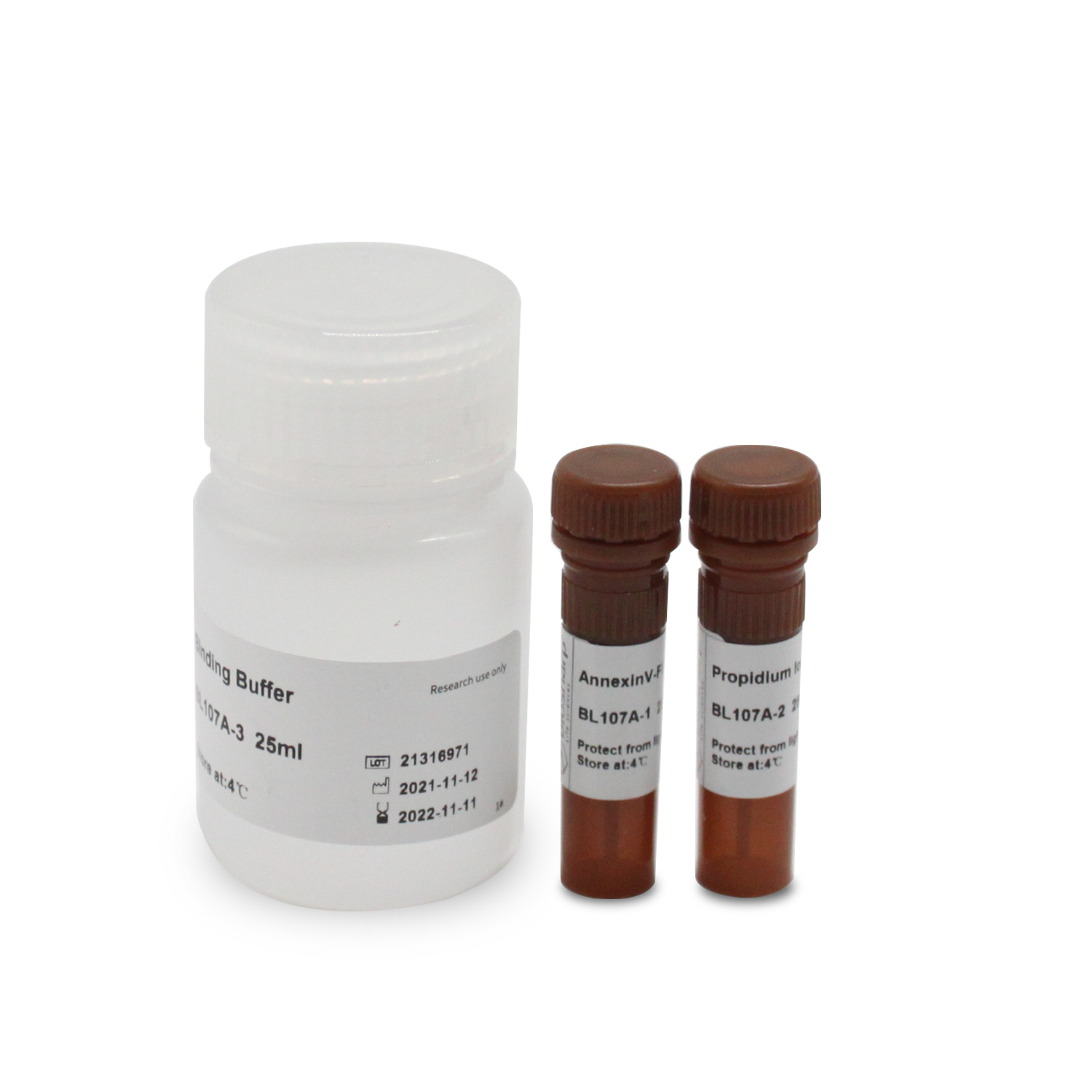 Annexin V-FITC/PI双染细胞凋亡检测试剂盒(增强型)
