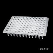 100μl 96孔无裙边透明PCR板适配ABI23-2191