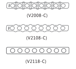 0.2ml透明八联管配套8联排光学平盖V2081-C