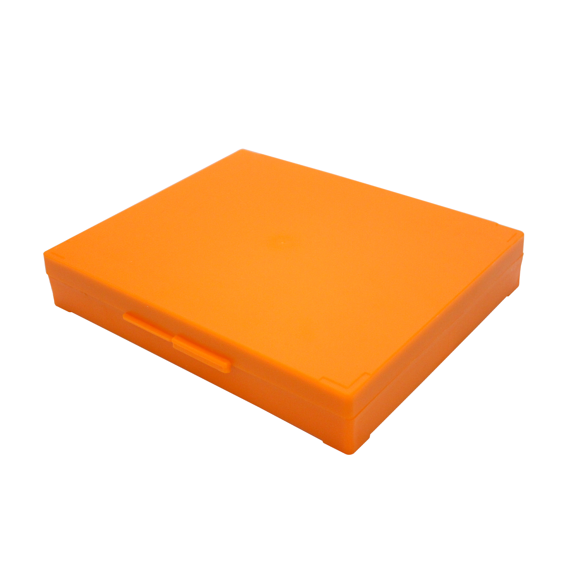 100片装载玻片存储盒,橘色