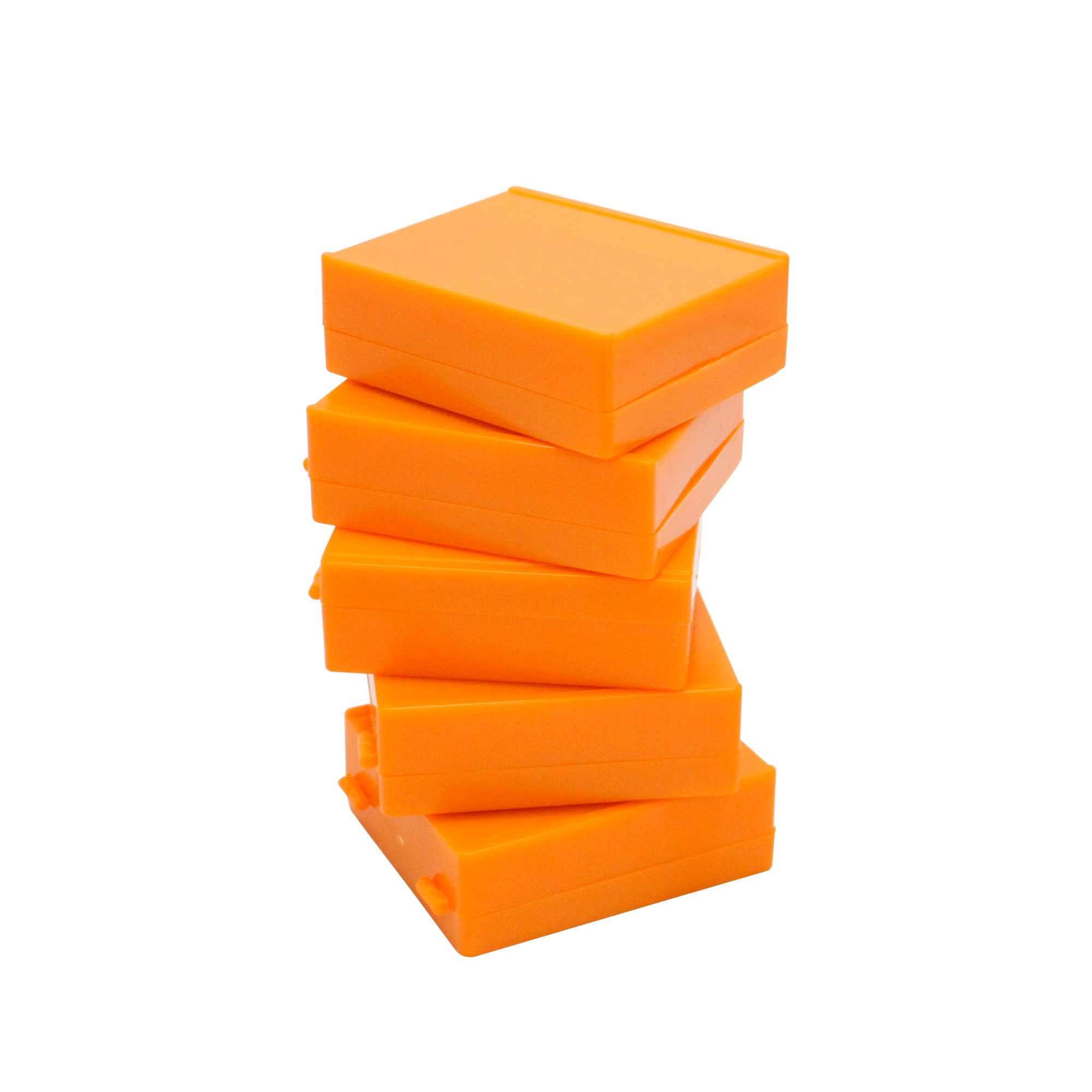 25片装载玻片存储盒,橘色