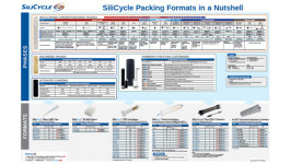 SiliCycle Packing Formats in a Nutshell (POS-FORM-001)